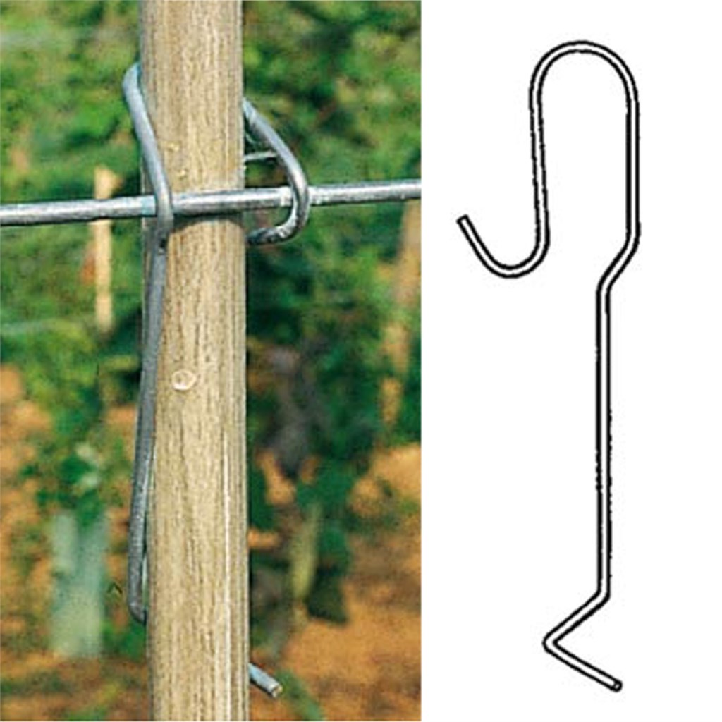 GANCI INOX PER CANNA Ø CM 8/20